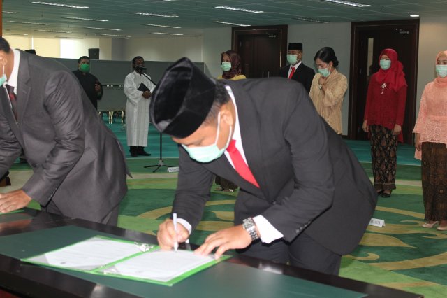 Pelantikan Pejabat Eselon IV 02-07-2020